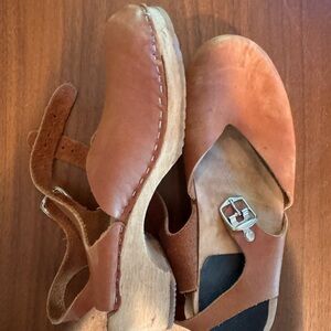 Brown Leather Women's Sandals